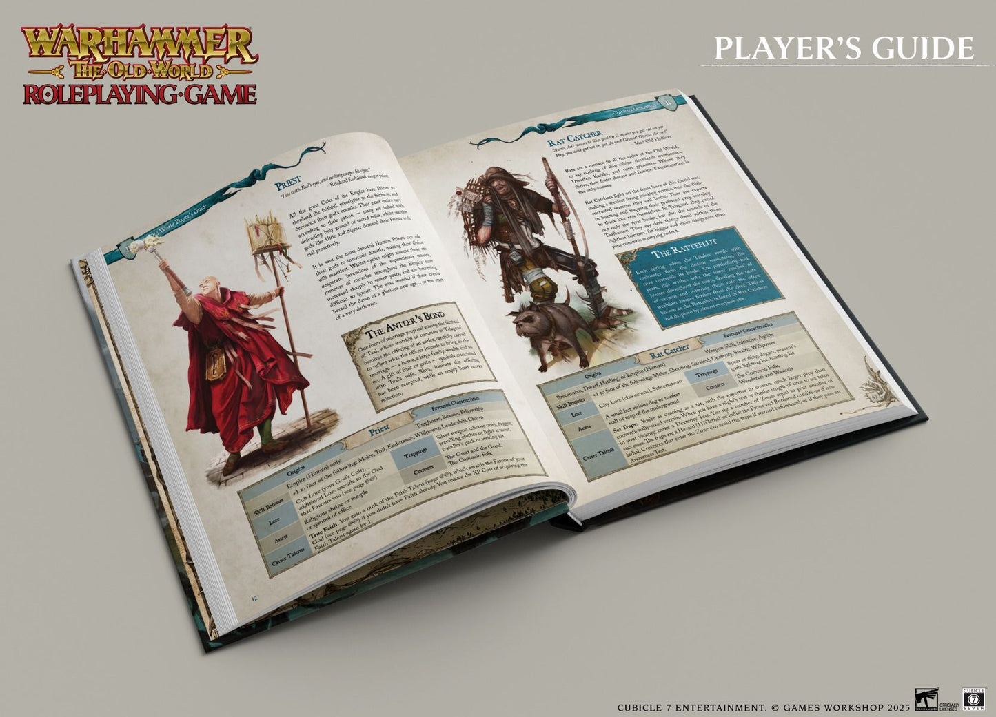Warhammer RPG The Old World Players Guide