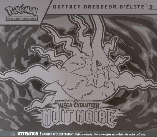 Pokemon TCG ME05 Pitch Black Elite Trainer Box (FR) (PRE ORDER)