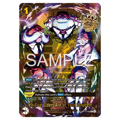 One Piece CG Japanese 4th Anniversary Set (EN) (PRE ORDER)
