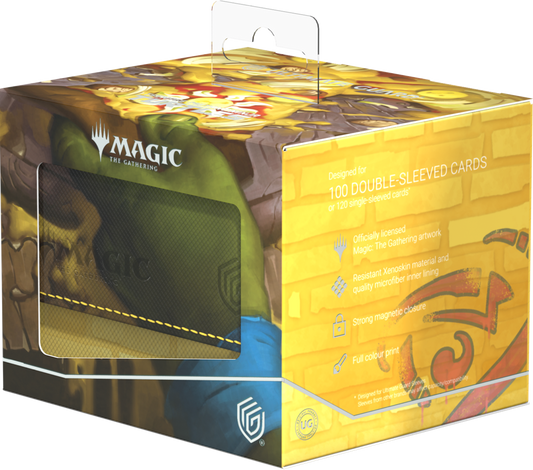 UG Deck Case Sidewinder 100+ Xenoskin MTG TMNT - Plains