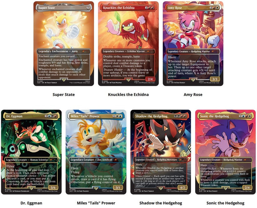 MTG Secret Lair: Sonic Legends Regular