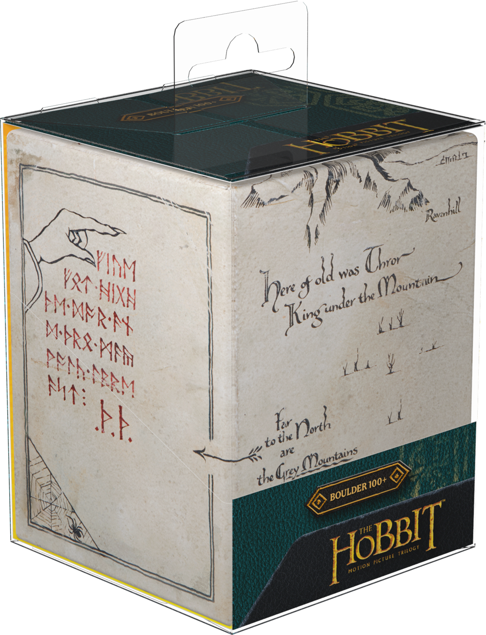 Ultimate Guard RTE Deck Case Boulder 100+ The Hobbit - ThrÓr’s Map