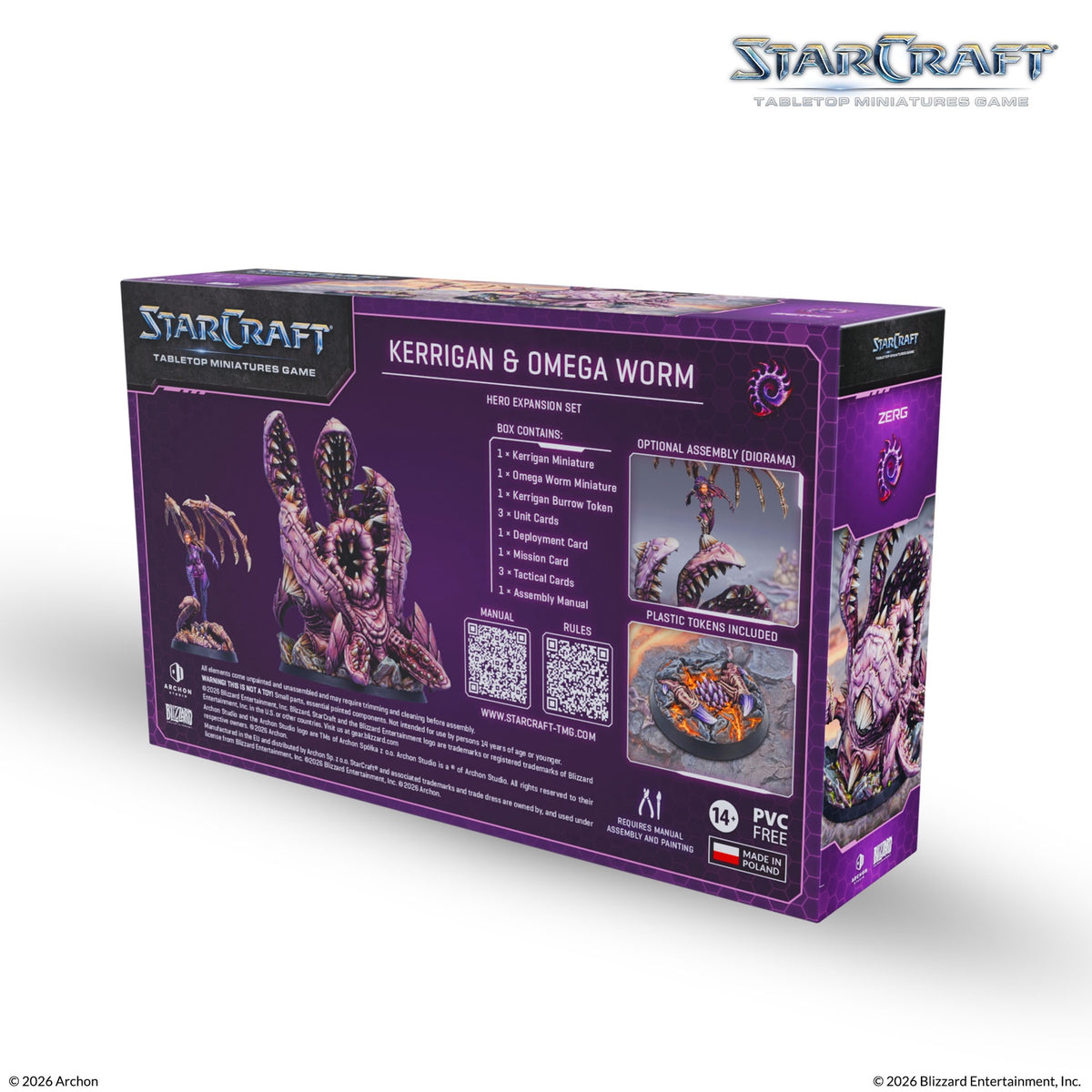 Starcraft Zerg Kerrigan And Omega Worm