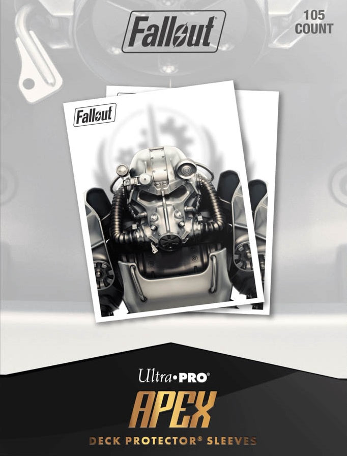 Ultra Pro D-Pro Apex Mtg Fallout Brotherhood of Steel Bethesda 105 Ct