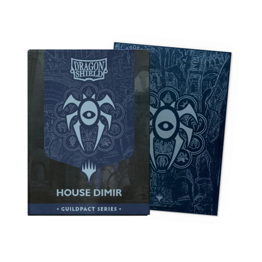 Dragon Shield Sleeves Dual Matte MTG Guildpact House Dimir 100ct