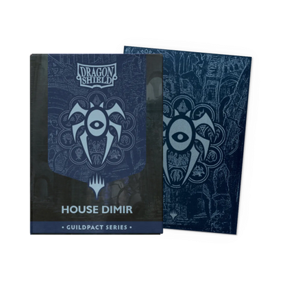 Dragon Shield Sleeves Dual Matte MTG Guildpact House Dimir 100ct