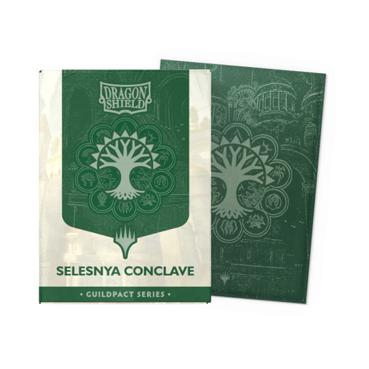 Dragon Shield Sleeves Dual Matte MTG Guildpact Selesnya Conclave 100ct