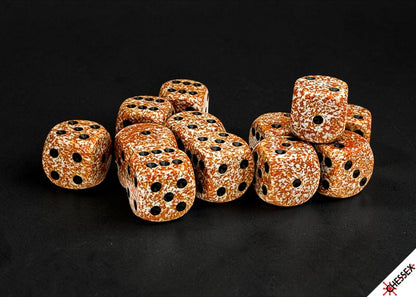 Speckled 12d6 Rust 16mm