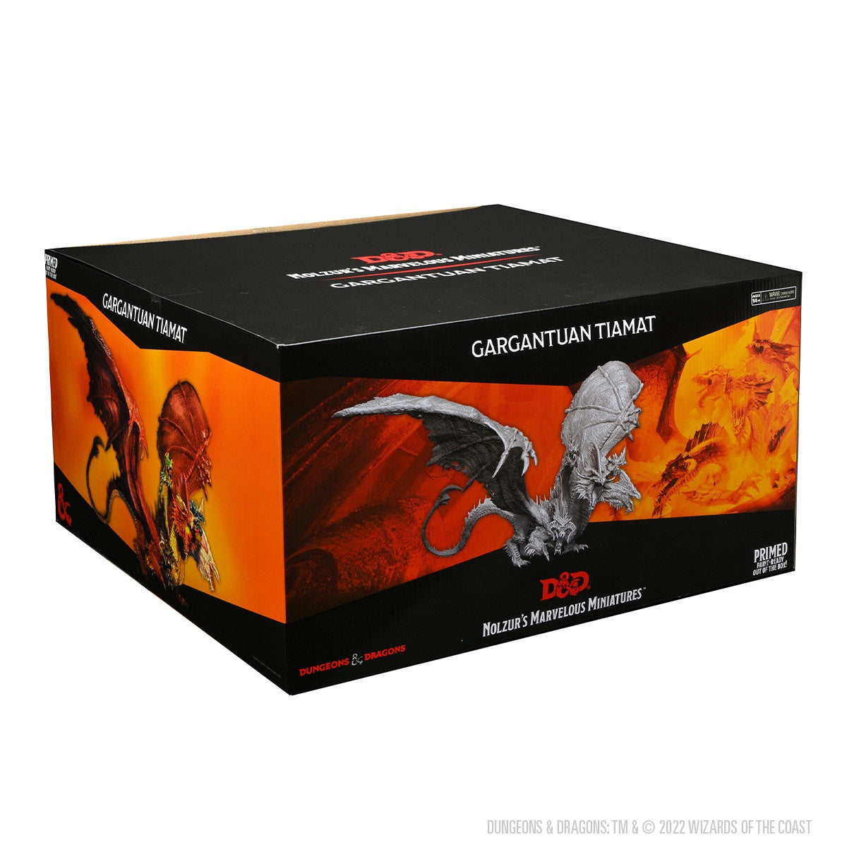 D&D Unpainted Minis Gargantuan Tiamat