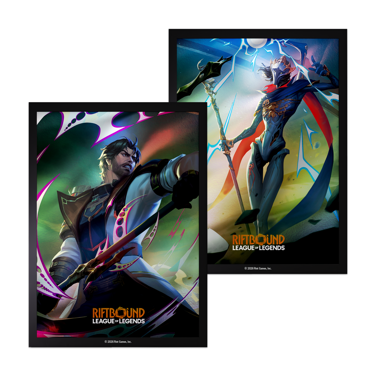 Riftbound League Of Legends TCG Vendetta Art Sleeves #2 100ct