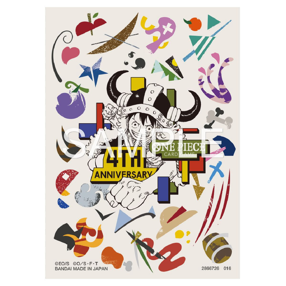 One Piece CG Japanese 4th Anniversary Set (EN) (PRE ORDER)