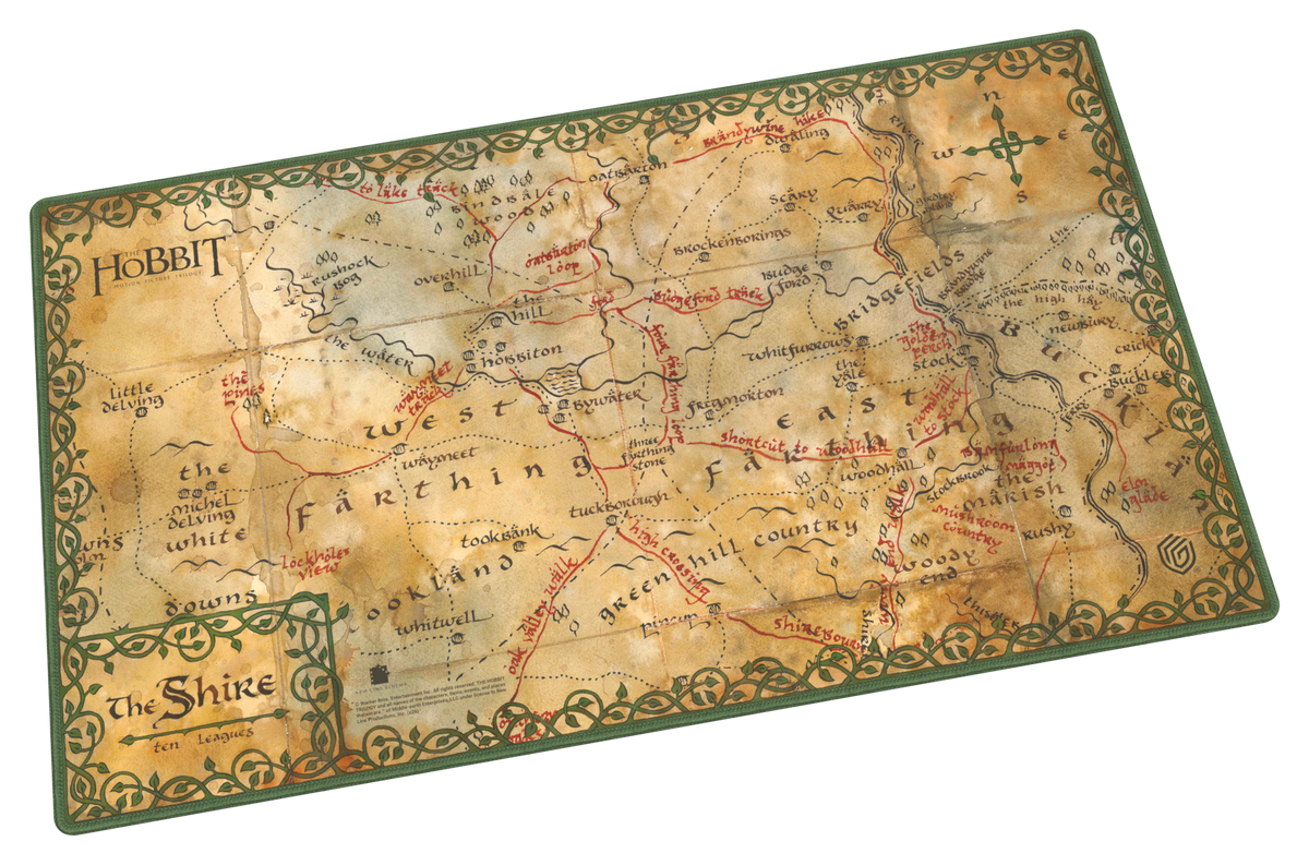 UG Playmat The Hobbit Map - The Shire