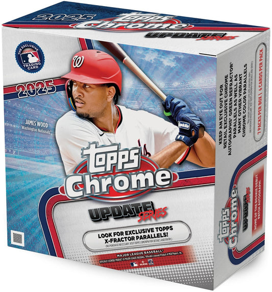 Topps Chrome Update Baseball 2025 Mega Box