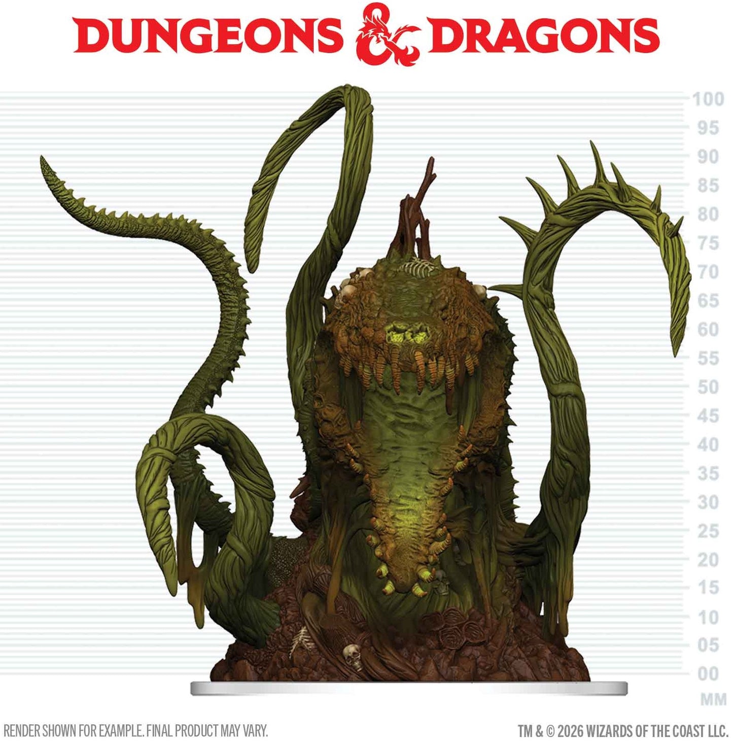 D&D Icons Spore Of Moander Boxed Miniature