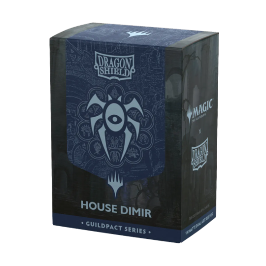 Dragon Shield Sleeves Dual Matte MTG Guildpact House Dimir 100ct