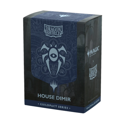 Dragon Shield Sleeves Dual Matte MTG Guildpact House Dimir 100ct