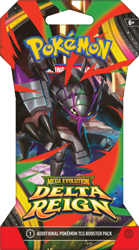 Sleeved Pokemon Me06 Delta Reign Pack (EN) (PRE ORDER)