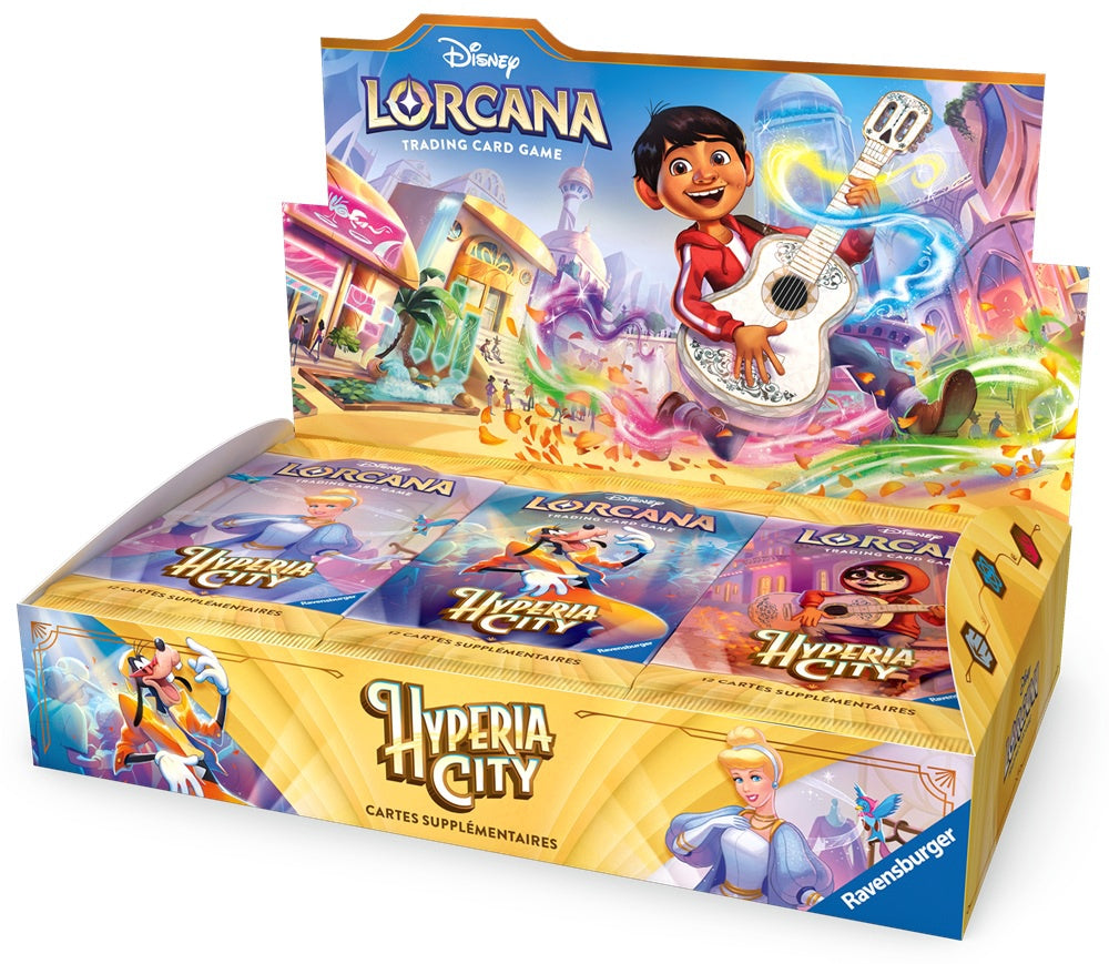 Disney Lorcana French Set 14 Hyperia City Booster Display Box (FR)
