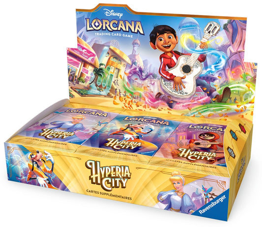 Disney Lorcana French Set 14 Hyperia City Booster Display Box (FR)
