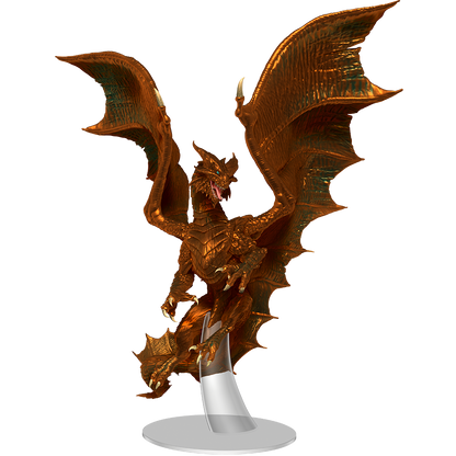 D&D Unpainted Minis Adult Copper Dragon