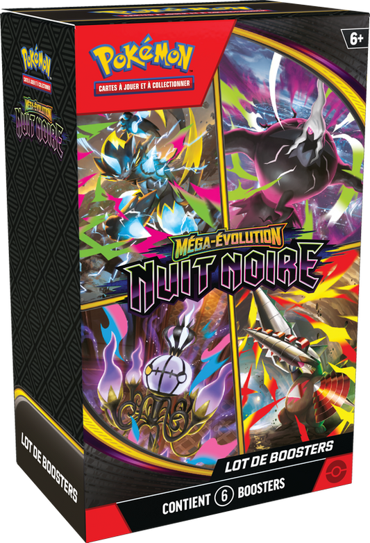 Pokemon TCG ME05 Pitch Black Booster Bundle (FR) (PRE ORDER)