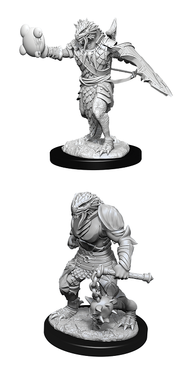 D&D Unpainted Minis Wv11 Male Dragonborn Paladin