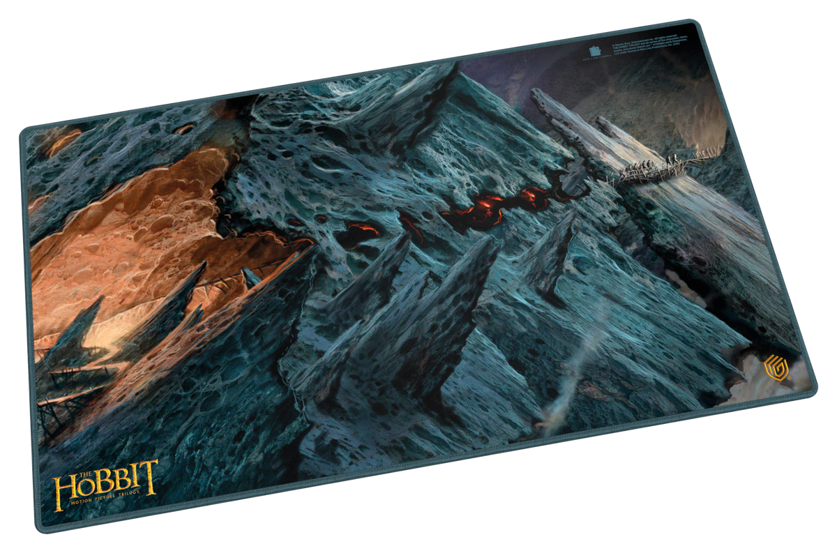 UG Playmat The Hobbit - Goblin Town Concept Art 01