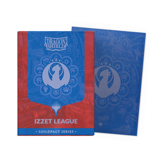 Dragon Shield Sleeves Dual Matte MTG Guildpact Izzet League 100ct