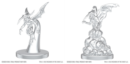 D&D Unpainted Minis Wv28 Ice Mephit & Dust Mephit
