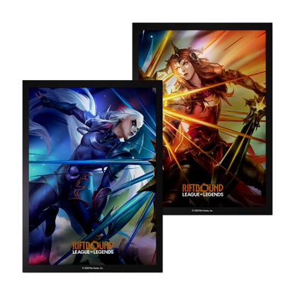 Riftbound League Of Legends TCG Vendetta Art Sleeves #3 100ct