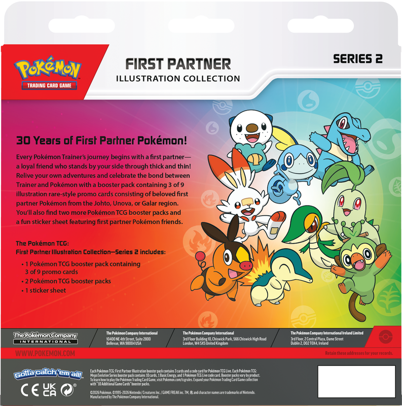 Pokemon TCG First Partner Illustration Collection Series 2 (EN)