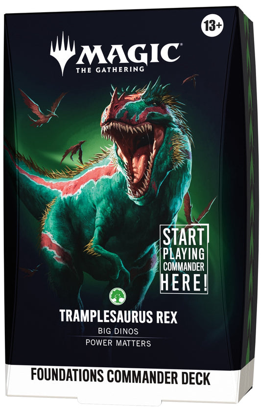 MTG Foundations Commander Deck - Tramplesaurus Rex (EN)
