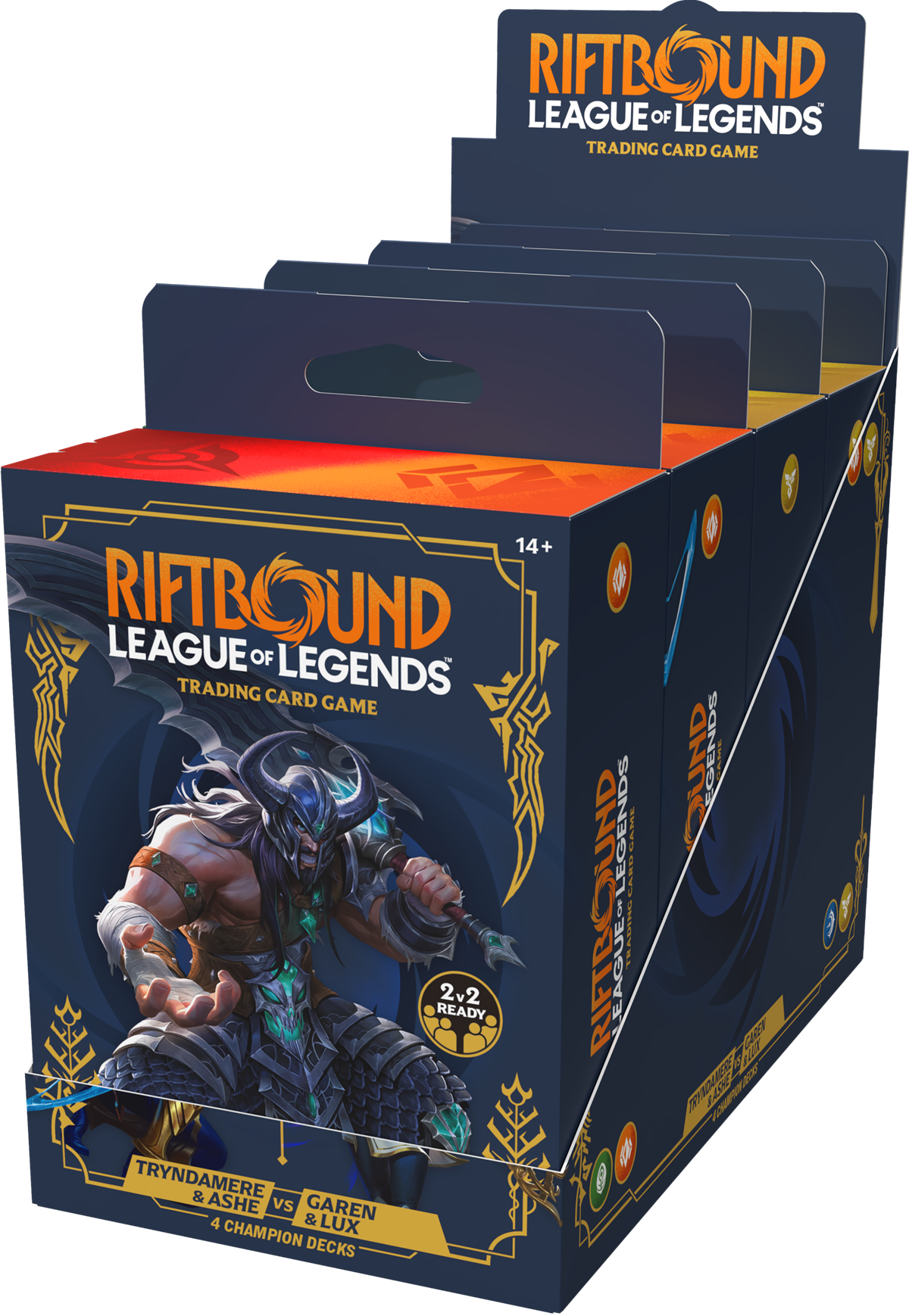 Riftbound TCG Legacy Champion Deck 4ct Display (EN) (PRE ORDER)