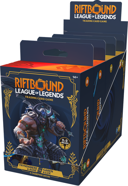 Riftbound TCG Legacy Champion Deck 4ct Display (EN) (PRE ORDER)
