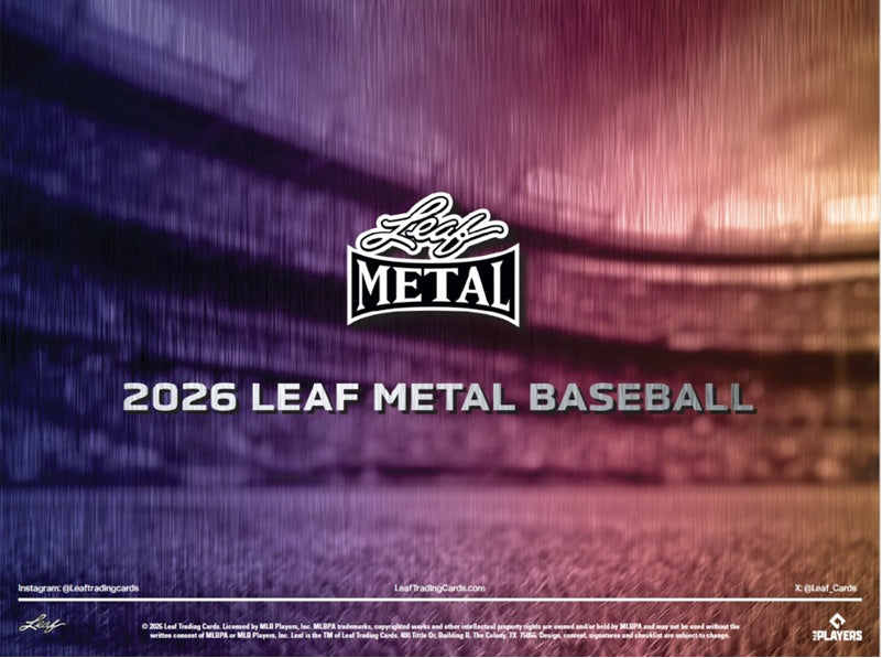 Leaf Metal Baseball 2026 Jumbo
