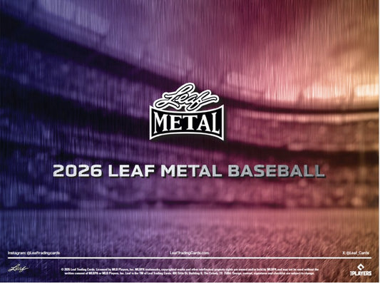 Leaf Metal Baseball 2026 Jumbo