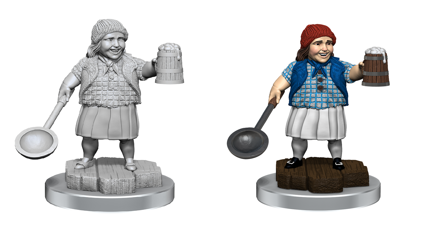 Wizkids Unpainted Minis Wv19 Ship's Crew Boxed Set