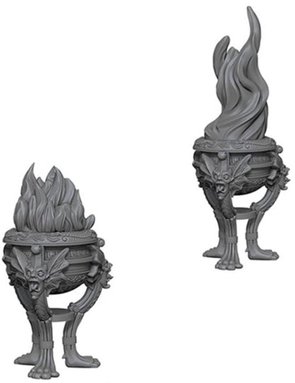 Wizkids Unpainted Minis Wv4 Braziers