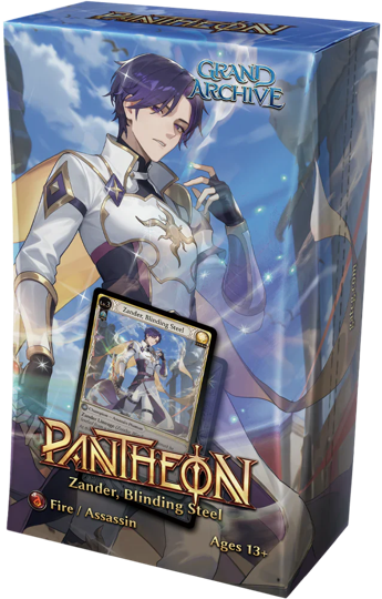 Grand Archive TCG Radiant Origins Pantheon Deck Set 4ct Display (EN) (PRE ORDER)