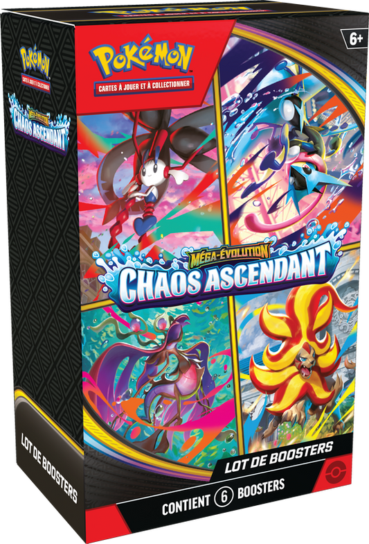 Pokemon TCG ME04 Chaos Rising Booster Bundle (FR) (PRE ORDER)