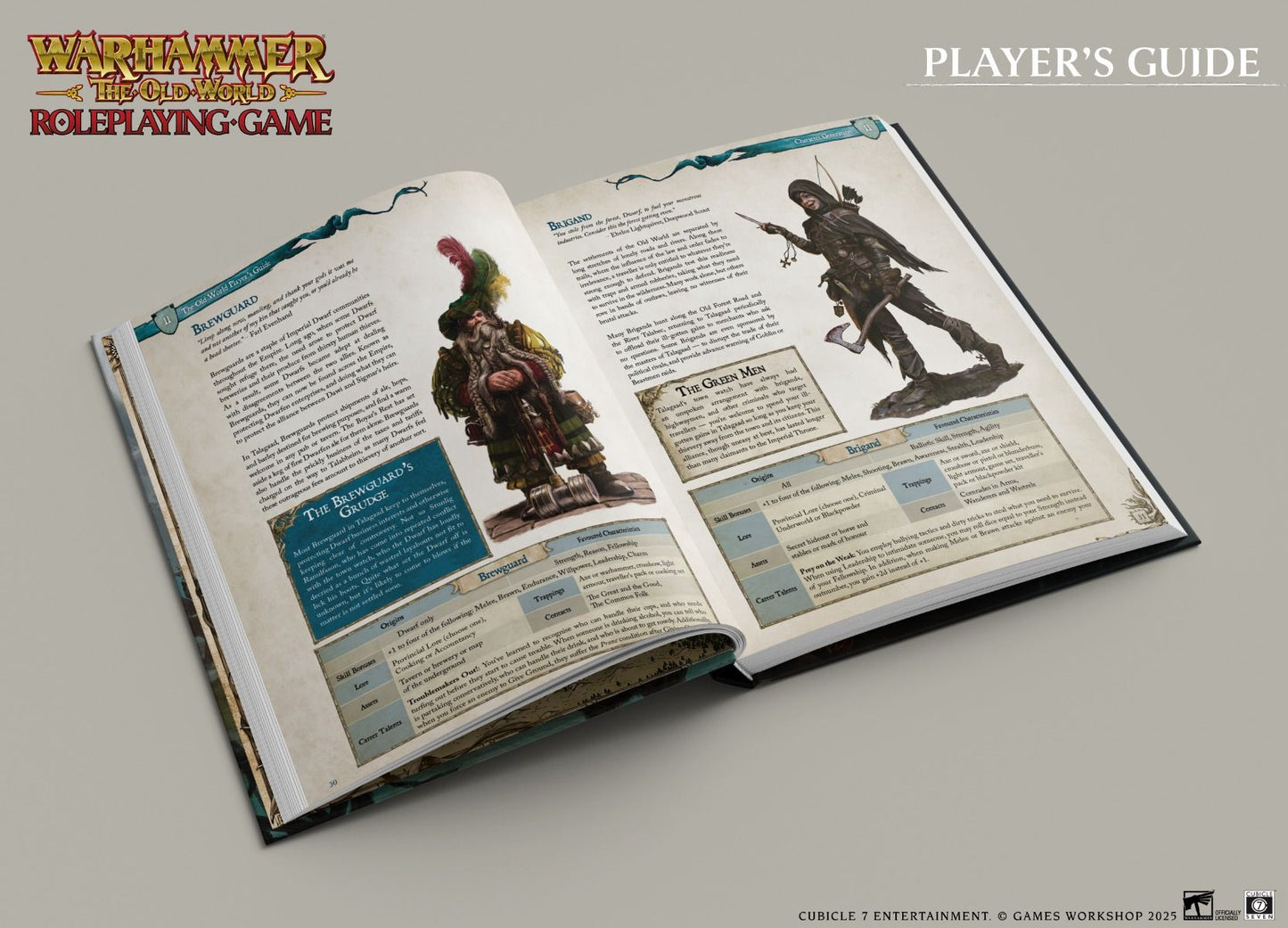 Warhammer RPG The Old World Players Guide