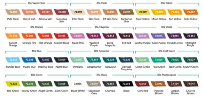 Vallejo: Color BSL System Paint Set