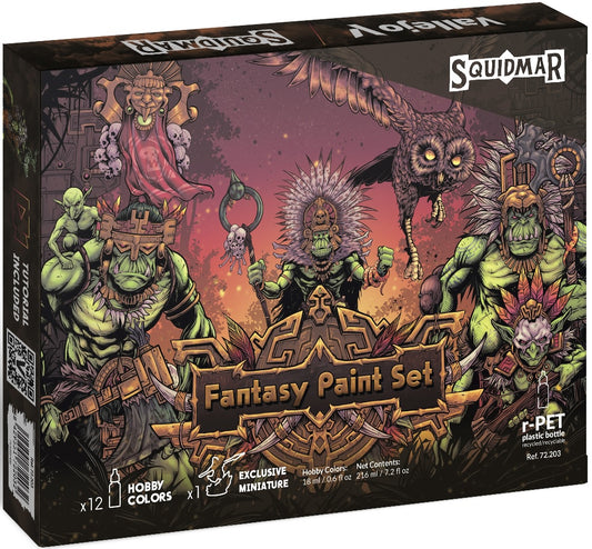 Fantasy Paint Set By Squidmar Miniatures