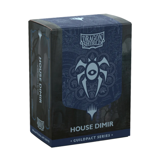 Dragon Shield Sleeves Dual Matte MTG Guildpact House Dimir 100ct