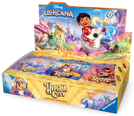 Disney Lorcana Set 14 Hyperia City Booster Display Box (EN)