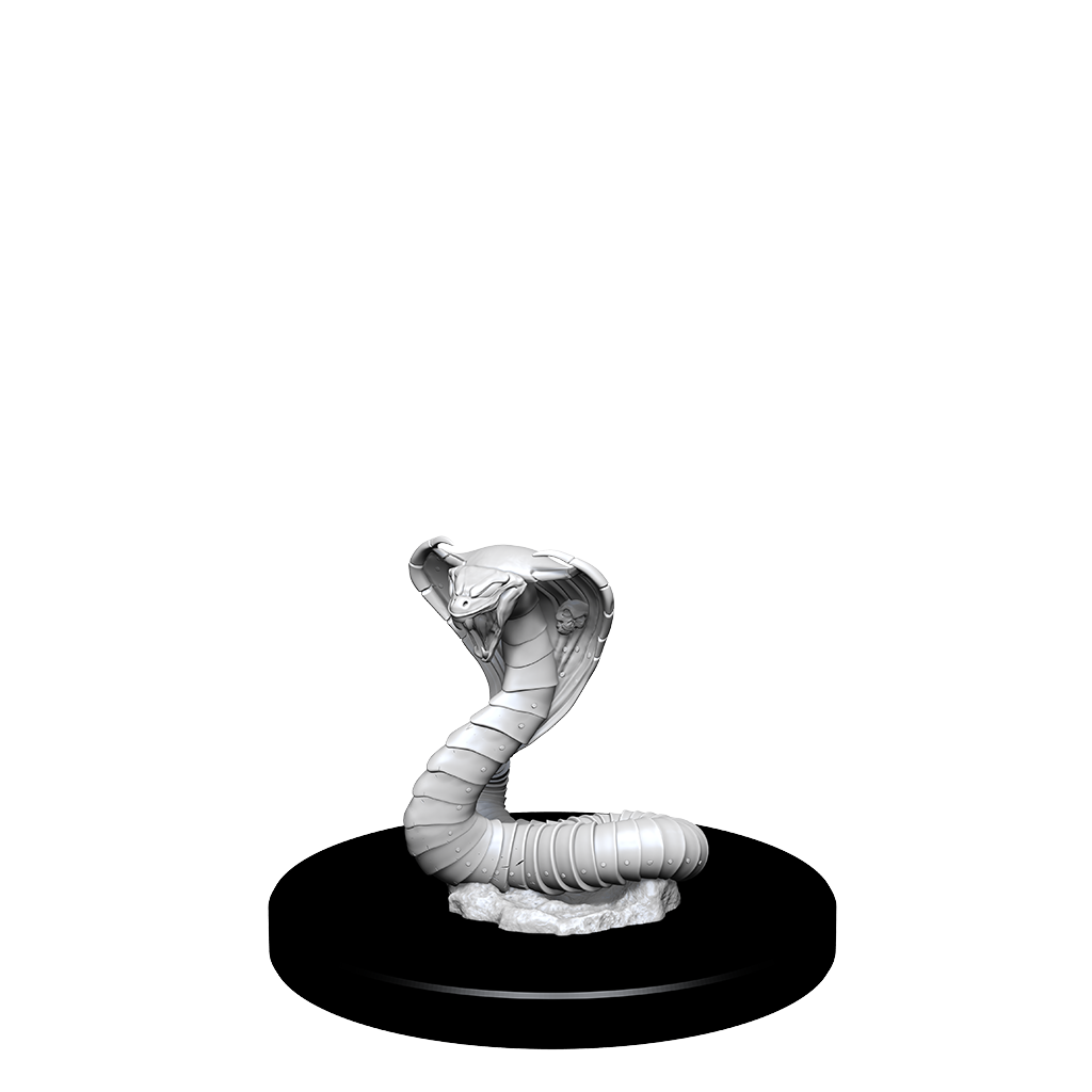 Dnd Unpainted Minis Wv14 Iron Cobra/iron Defender