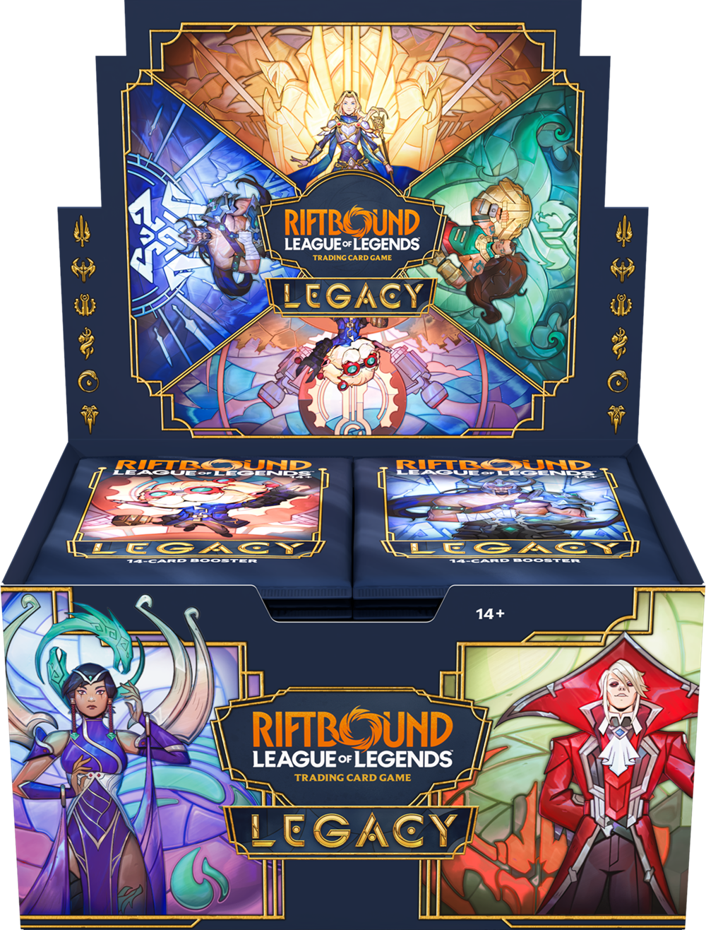 Riftbound League Of Legends TCG Legacy Booster Display (EN) (PRE ORDER)