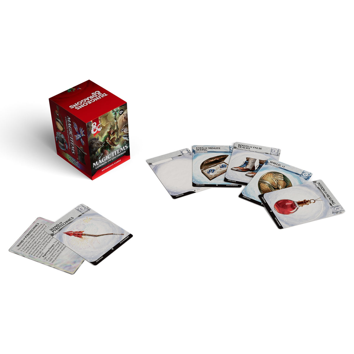 D&D RPG Reference Cards Magic Items Common And Uncommon
