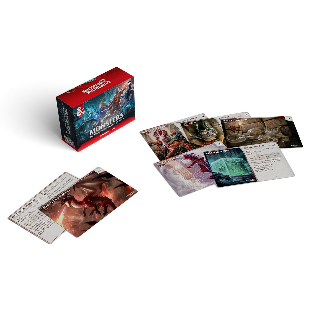 D&D RPG Reference Cards Monsters Fearsome And Ferocious