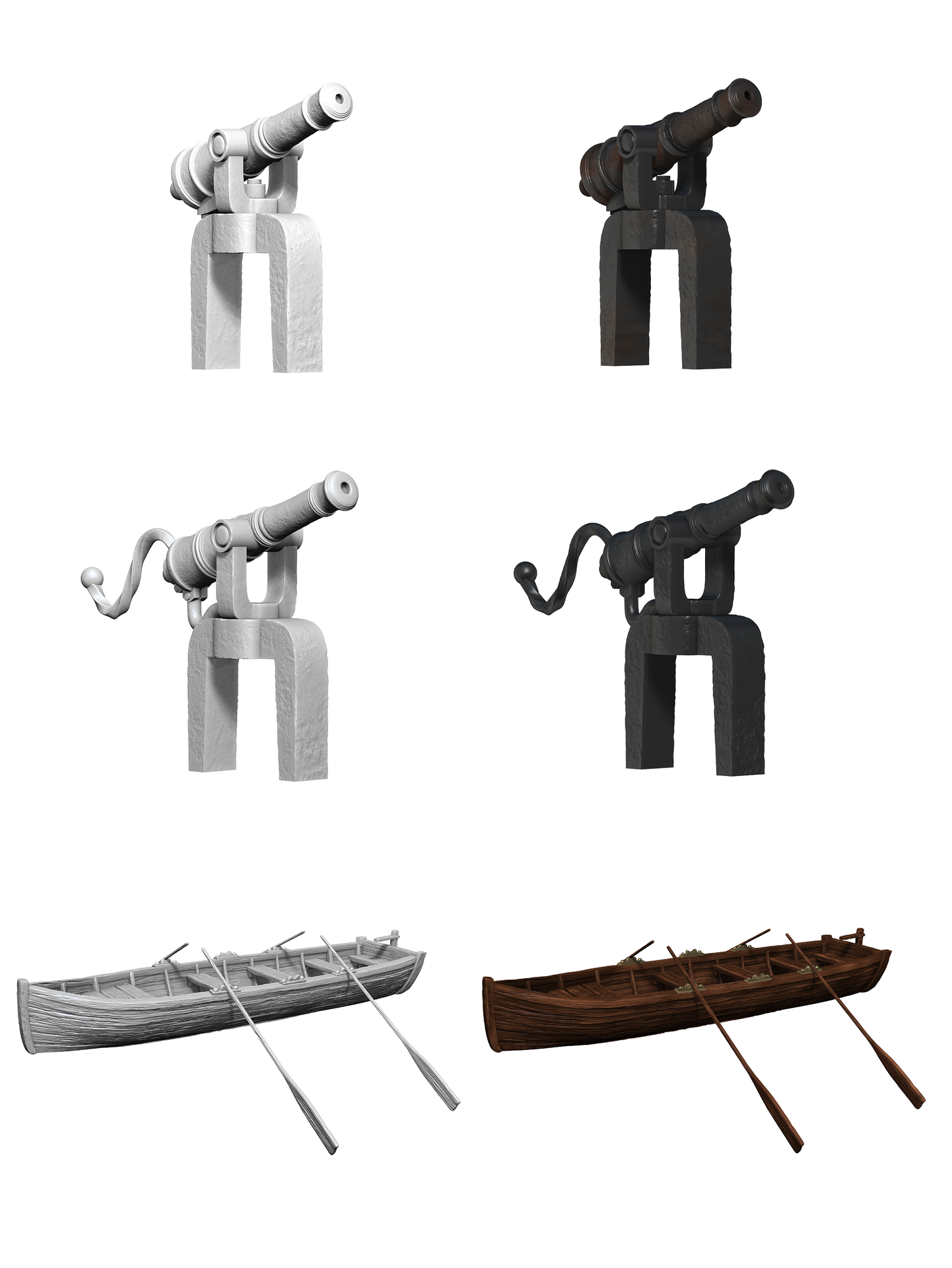 Wizkids Unpainted Minis Wv19 Ship's Crew Boxed Set
